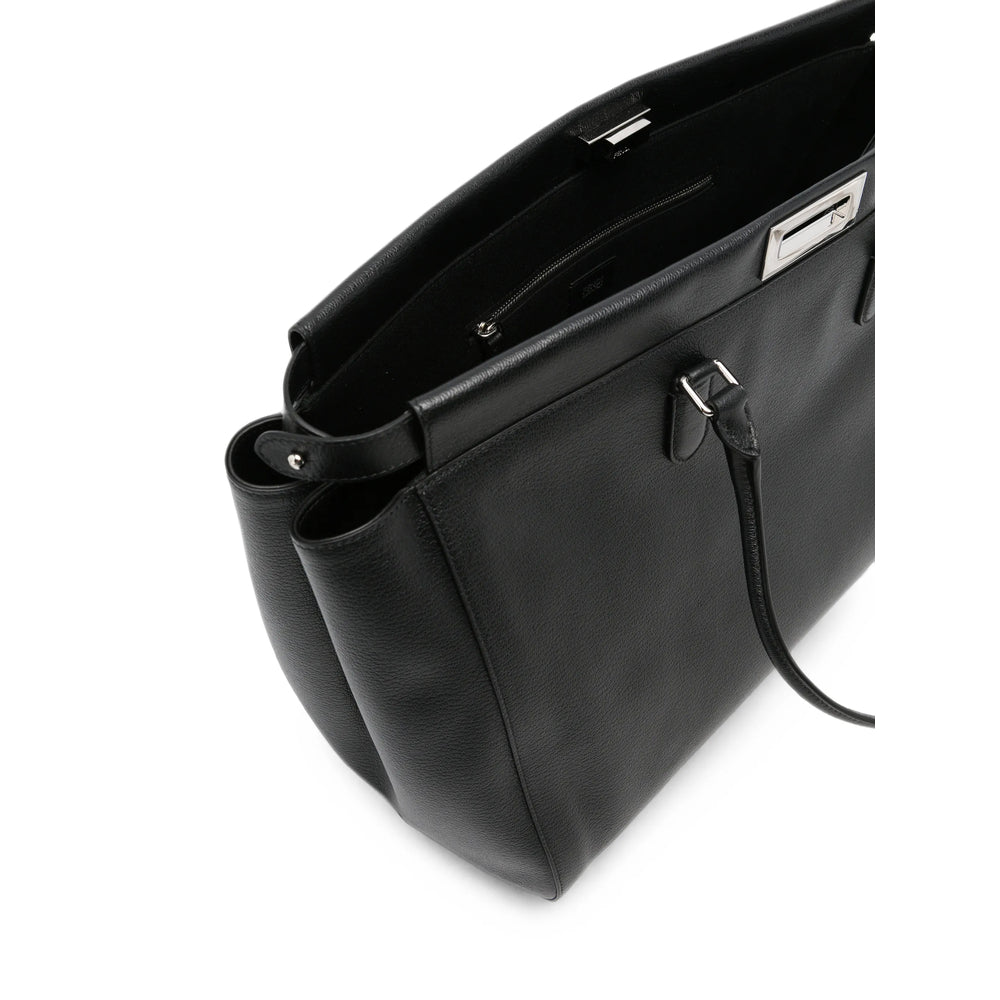 Fendi Black Tote Bags Men FENDI