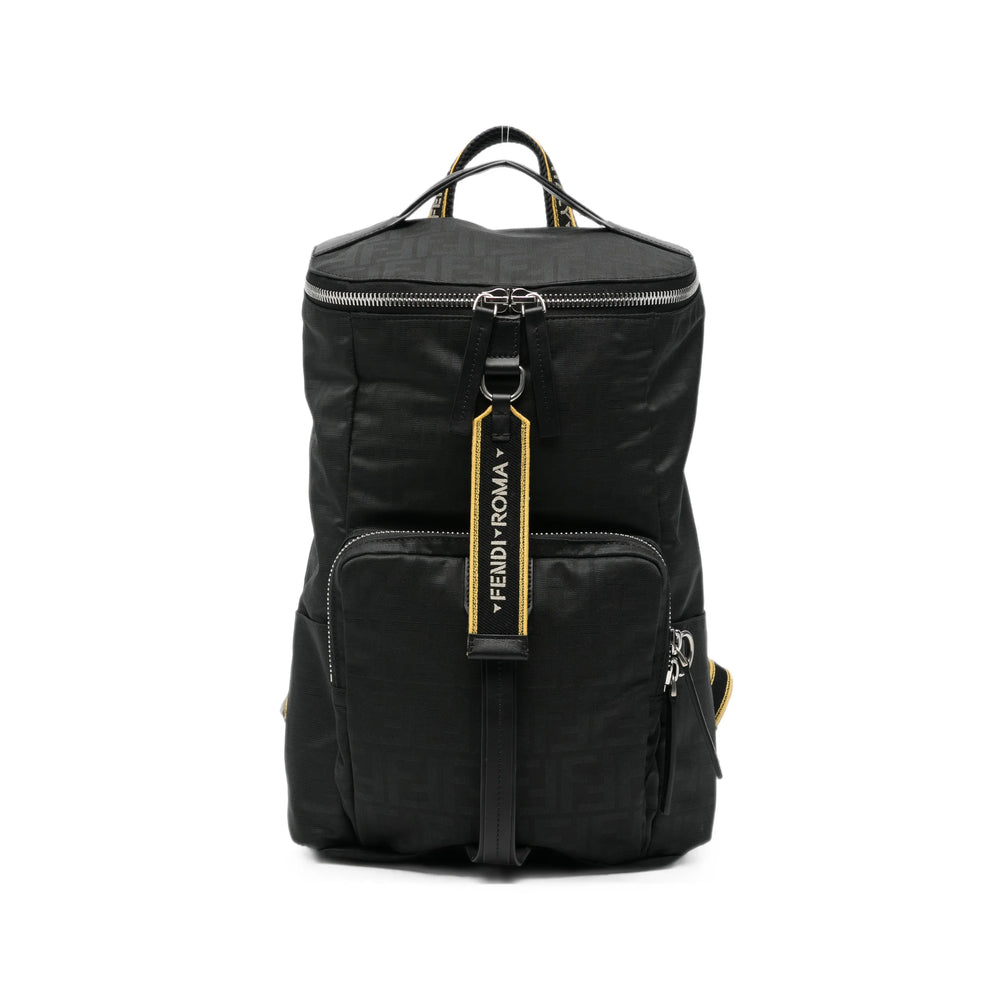 Fendi Black Backpacks Men FENDI