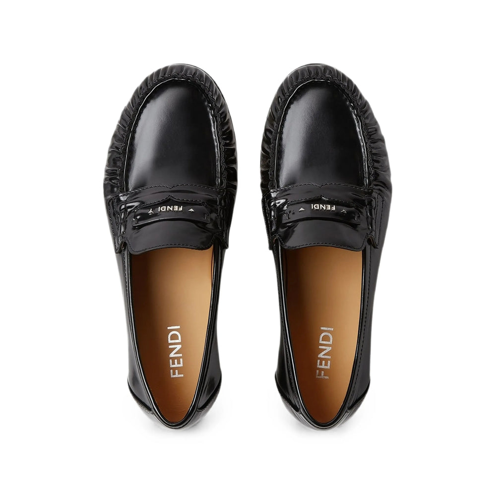 Fendi Black Loafers Men FENDI