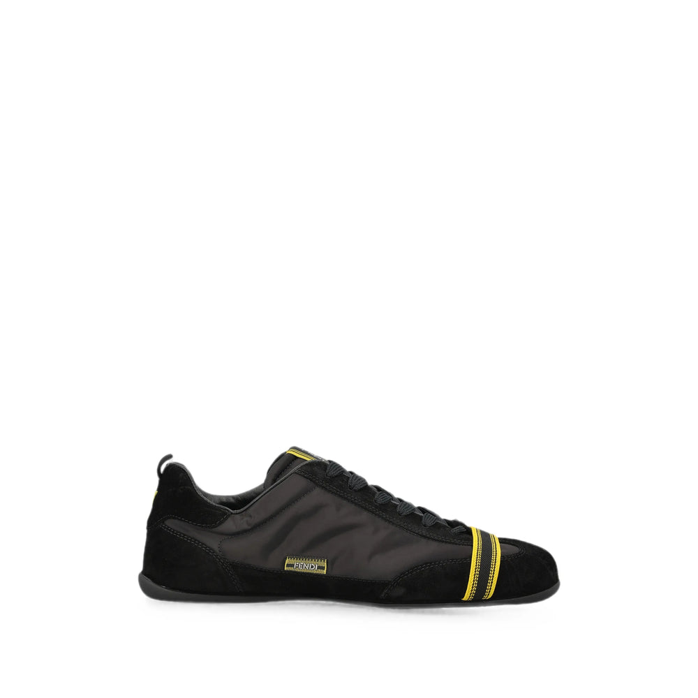 Fendi Black Trainers - Low-Tops Men FENDI