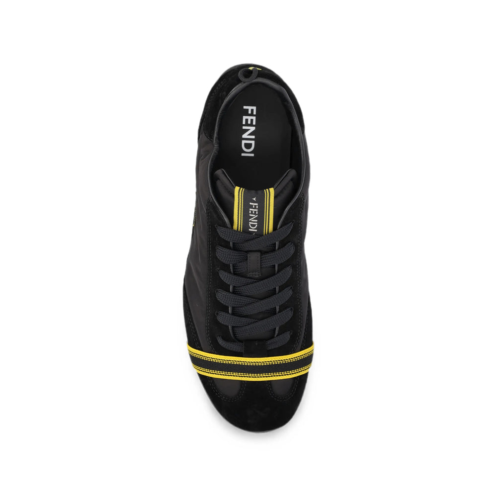 Fendi Black Trainers - Low-Tops Men FENDI