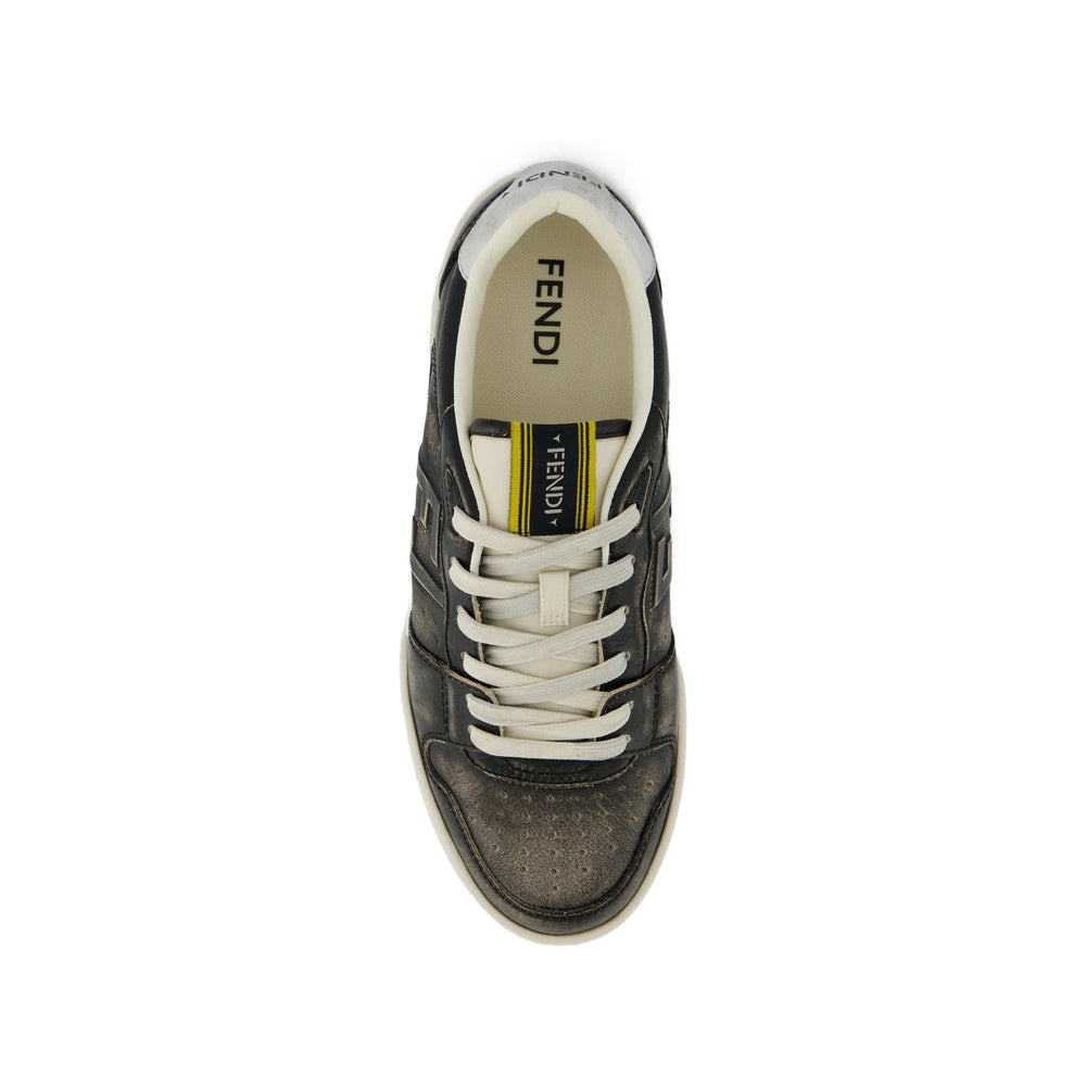 Fendi Black Trainers - Low-Tops Men FENDI