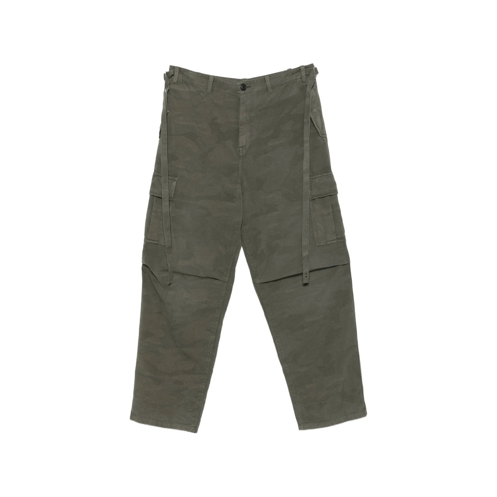 Fendi Green Trousers - Regular & Straight-Leg Trousers Men FENDI
