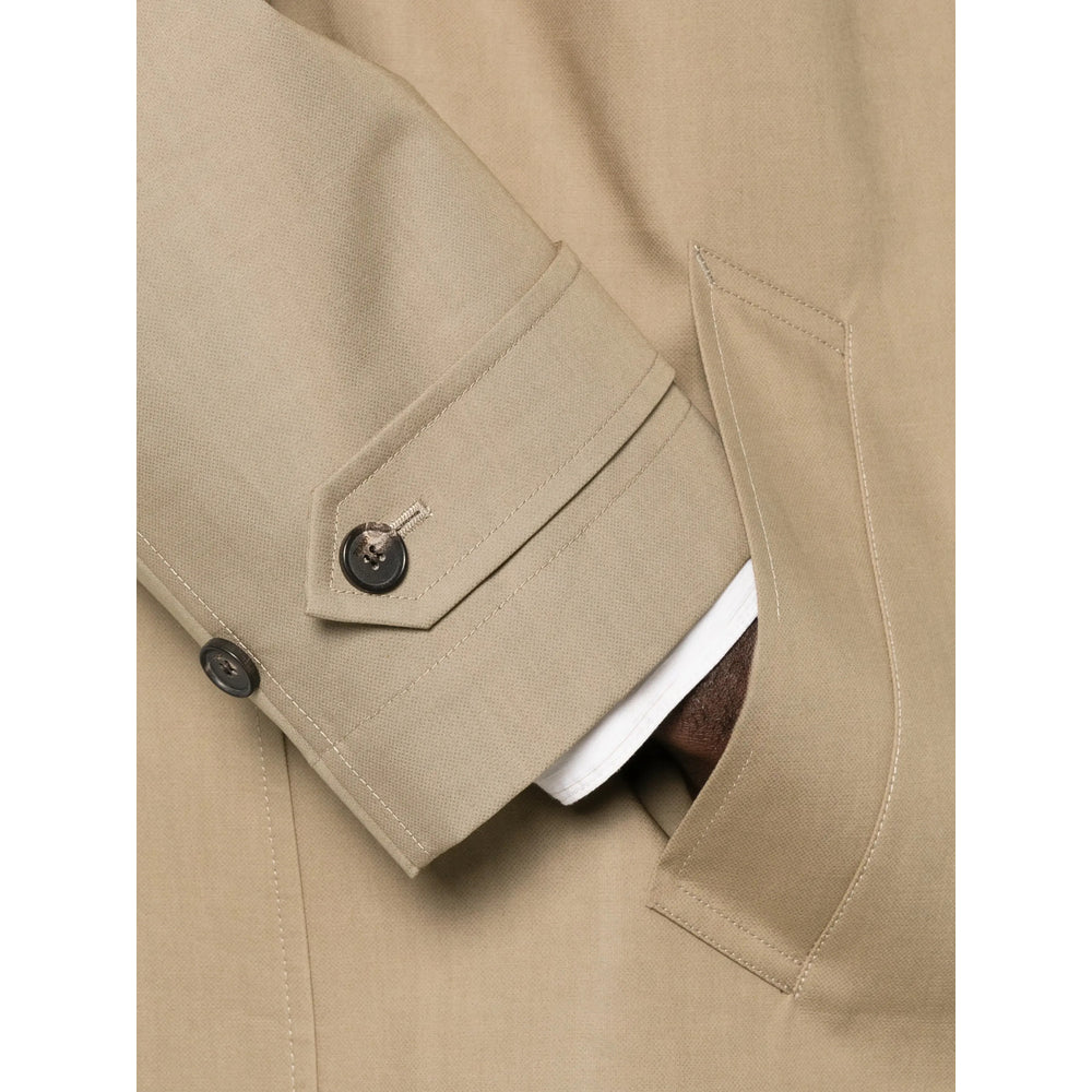 Fendi Neutrals Coats - Trench Coats Men FENDI