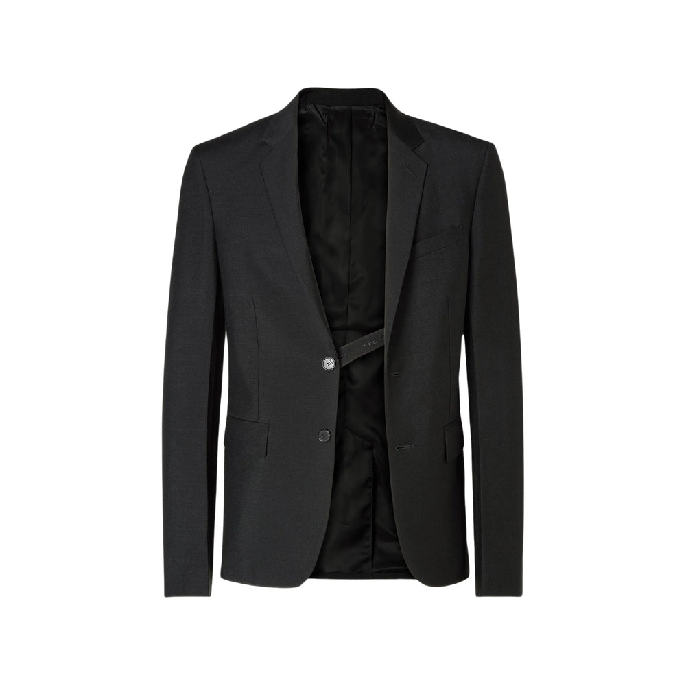 Fendi Black Jackets - Blazers Men FENDI