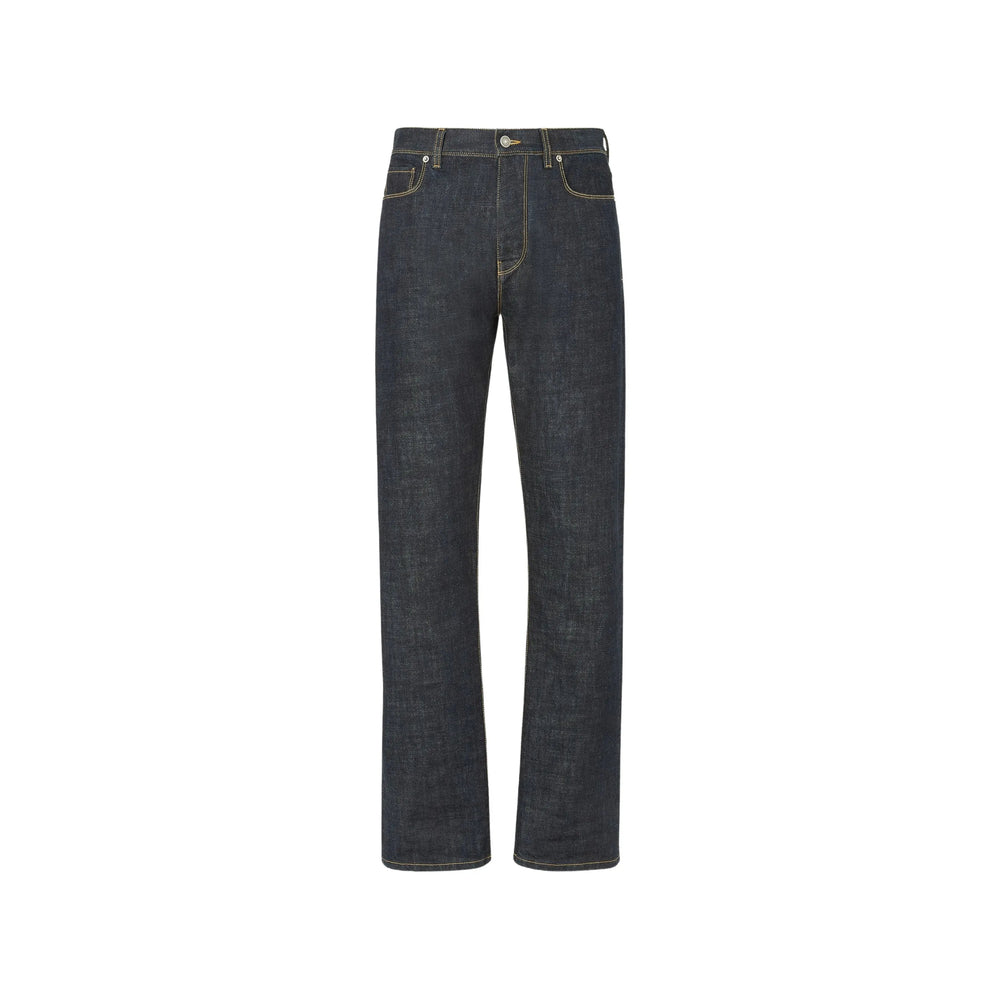 Fendi Blue Trousers - Regular & Straight-Leg Trousers Men FENDI