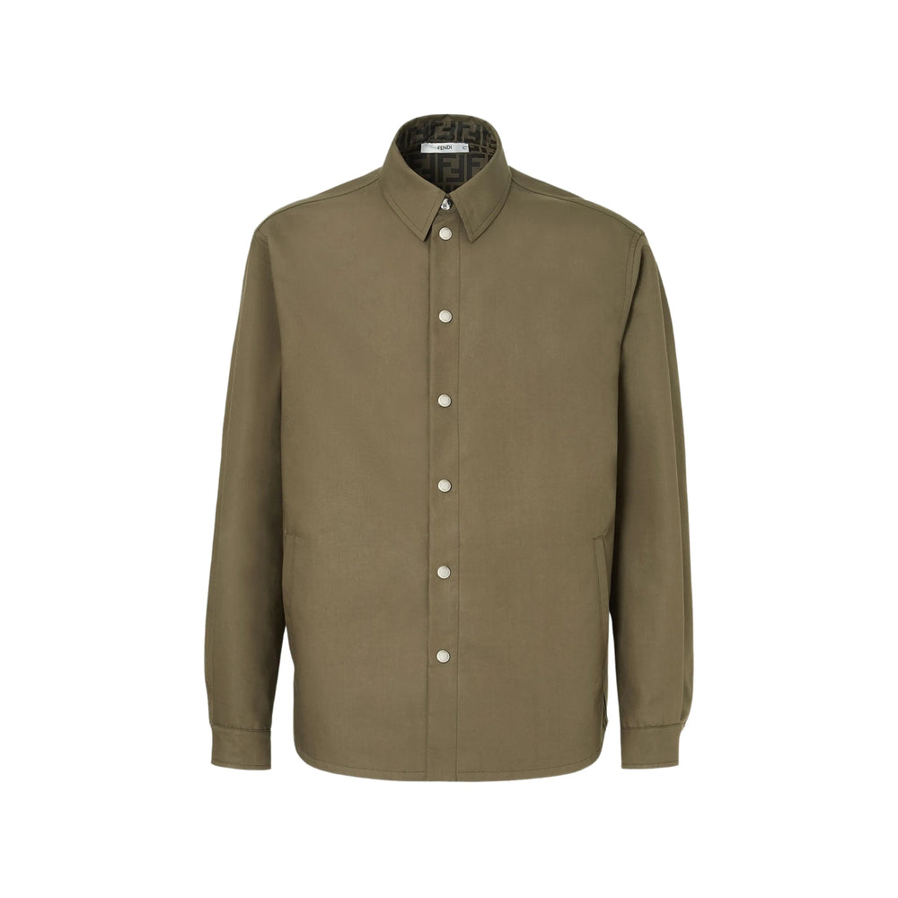 Fendi Green Shirts Men FENDI