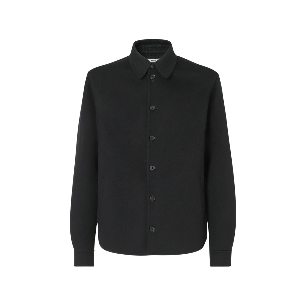 Fendi Black Jackets - Shirt Jackets Men FENDI