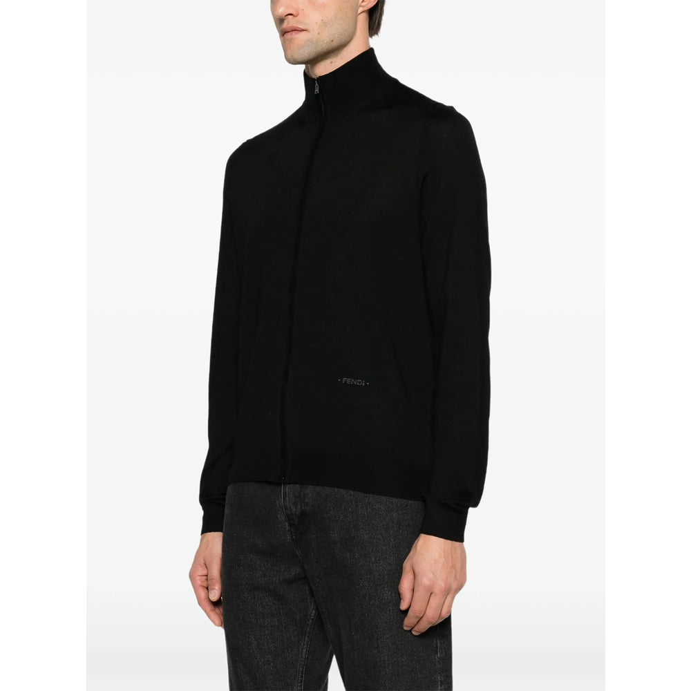 Fendi Black Sweaters & Knitwear - Cardigans Men FENDI