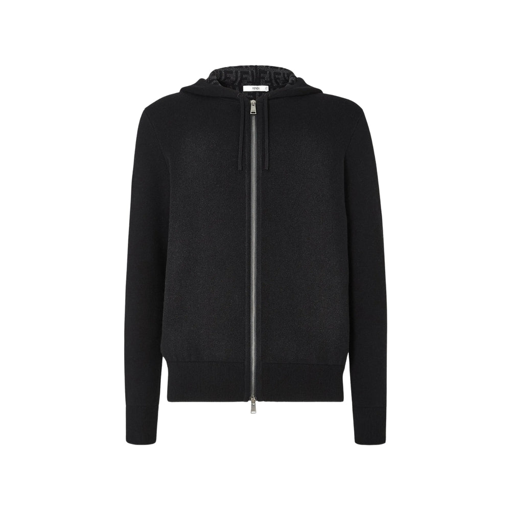 Fendi Black Sweaters & Knitwear - Hoodies Men FENDI