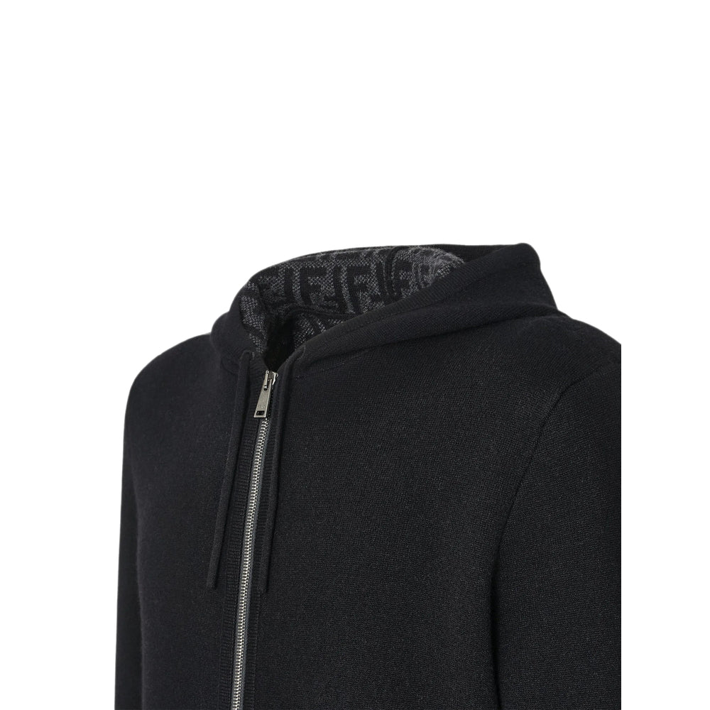 Fendi Black Sweaters & Knitwear - Hoodies Men FENDI