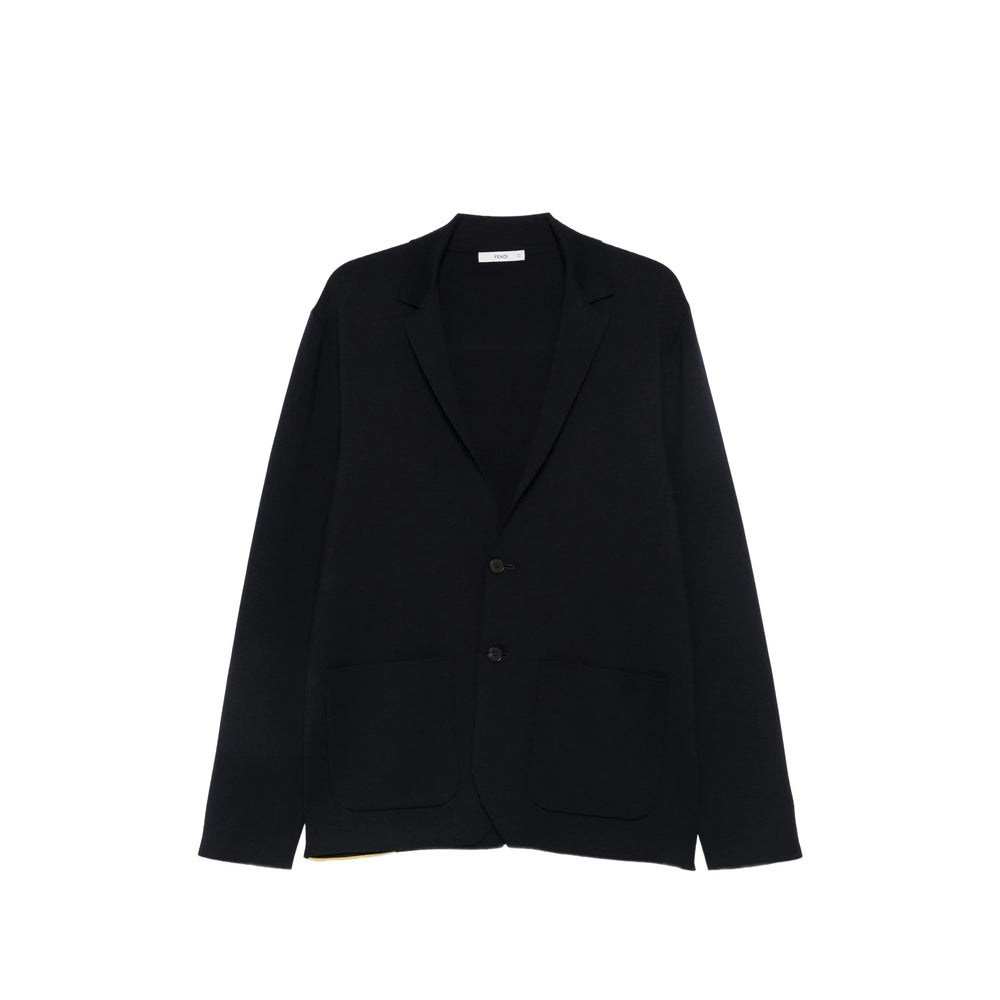 Fendi Blue Jackets - Blazers Men FENDI