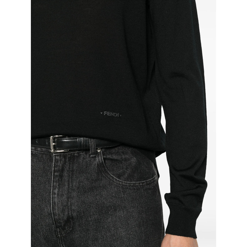 Fendi Black Sweaters & Knitwear - Jumpers Men FENDI