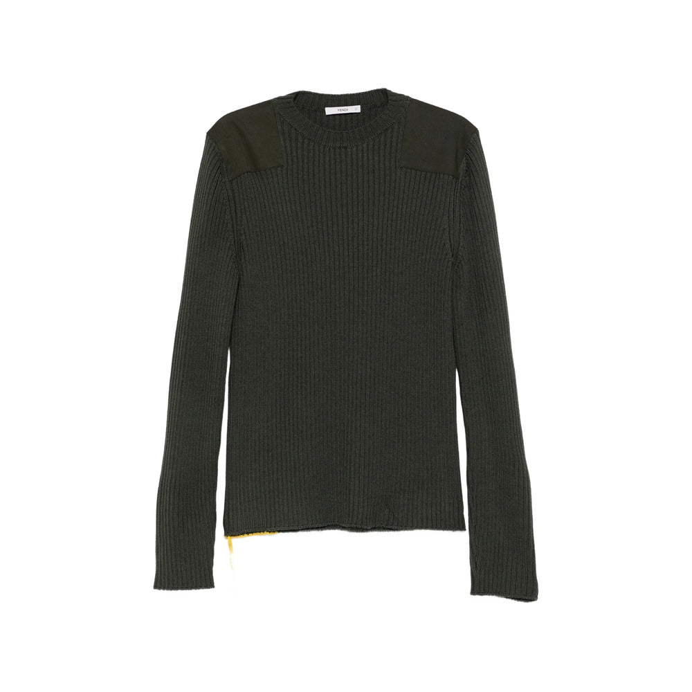 Fendi Green Sweaters & Knitwear - Jumpers Men FENDI