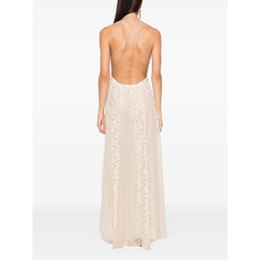 Fendi Neutrals Dresses - Evening Dresses Women FENDI