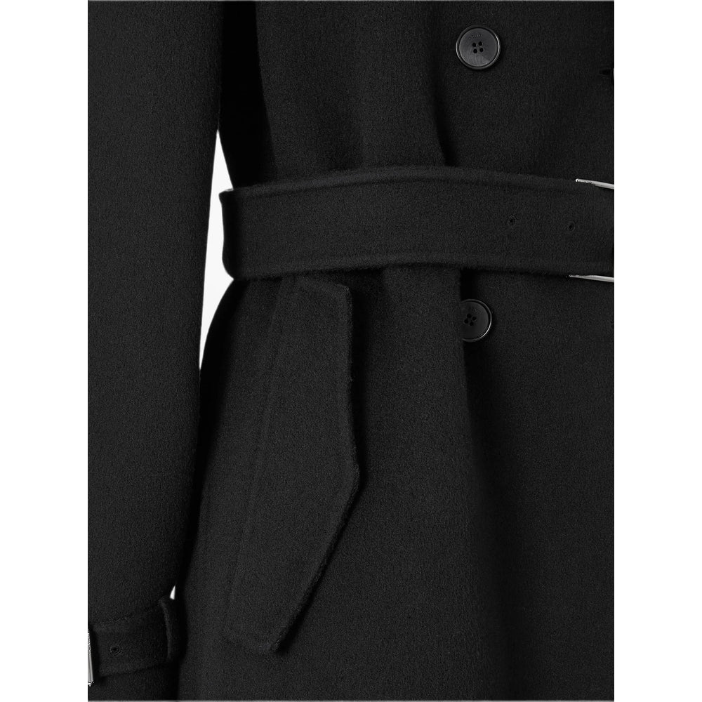 Fendi Black Coats - Double Breasted & Peacoats Women FENDI