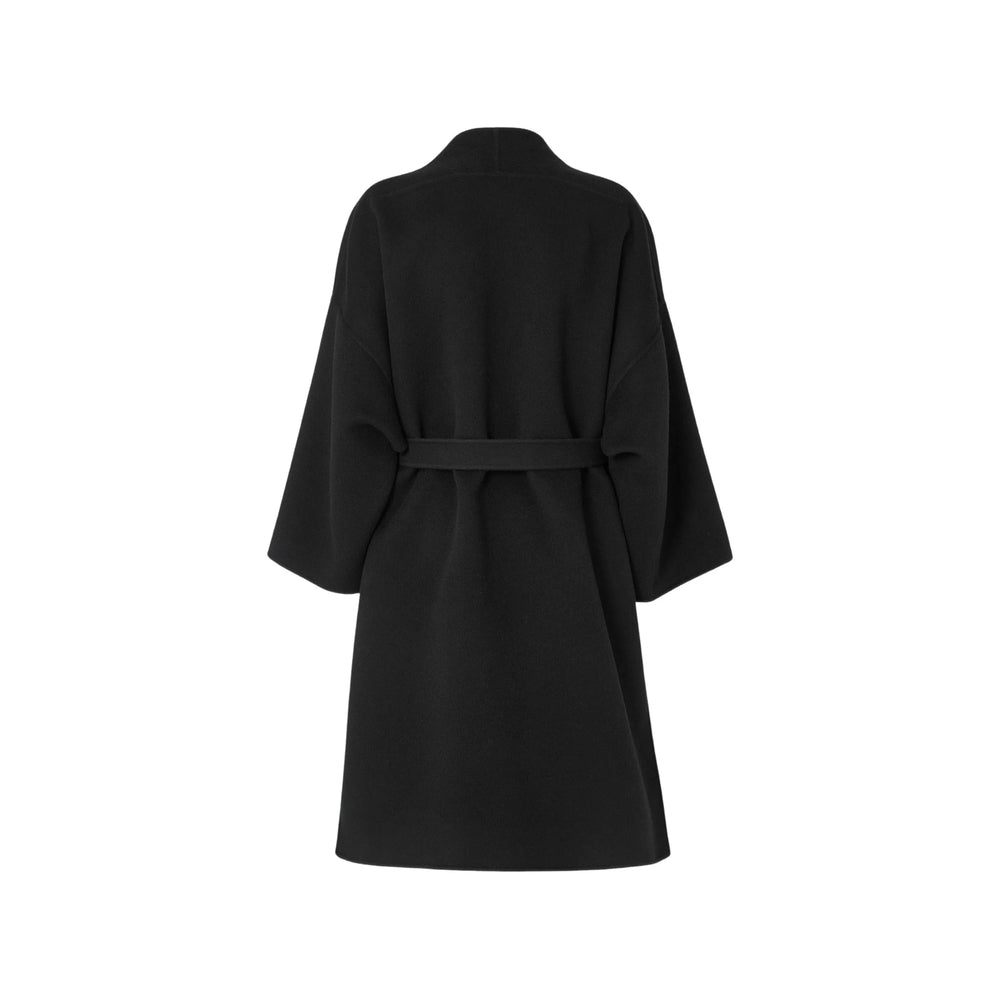 Fendi Black Coats - Oversized Coats Women FENDI