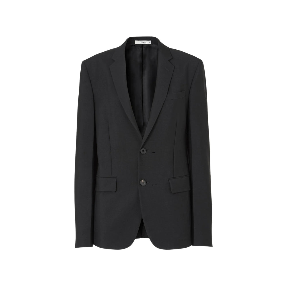 Fendi Black Jackets - Blazers Women FENDI