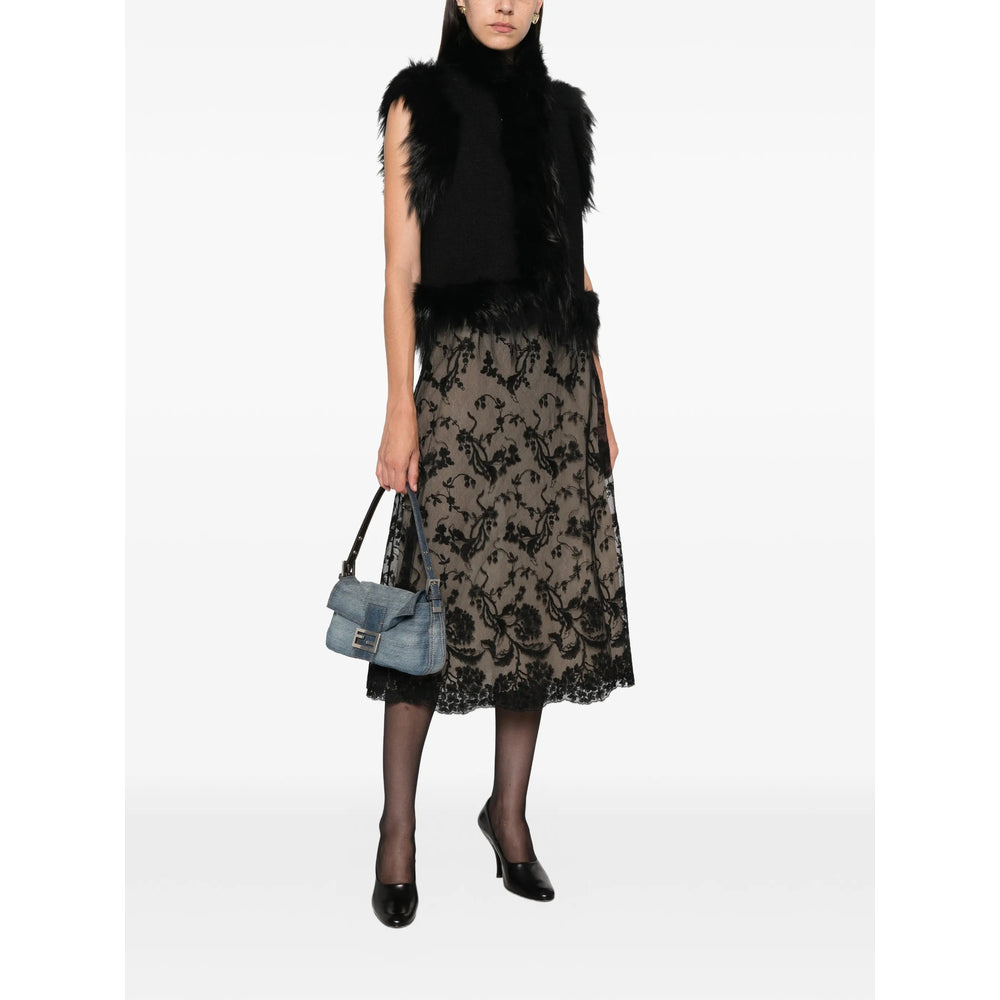 Fendi Black Skirts - A-Line Skirts Women FENDI