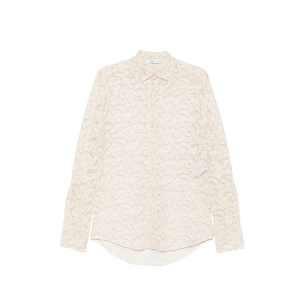 Fendi Neutrals Tops - Shirts Women FENDI