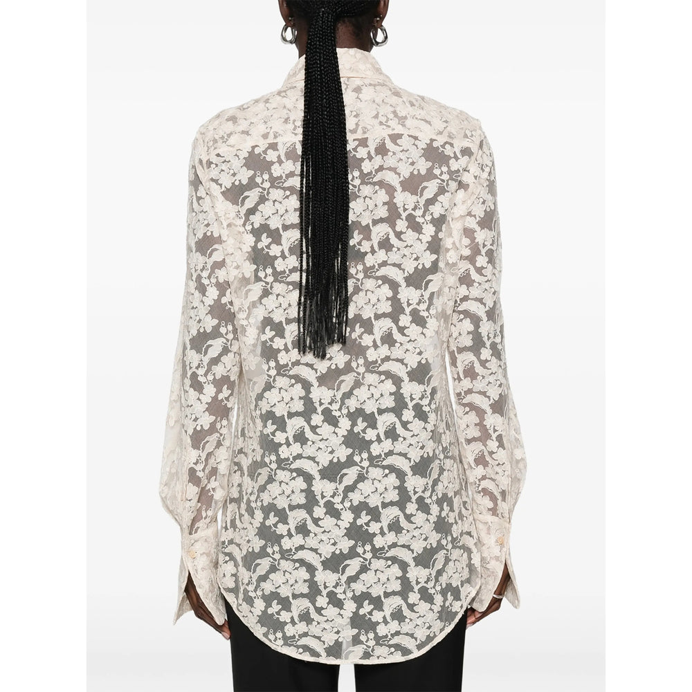 Fendi Neutrals Tops - Shirts Women FENDI