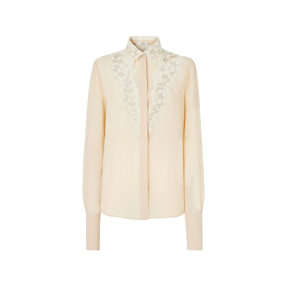 Fendi Neutrals Tops - Shirts Women FENDI
