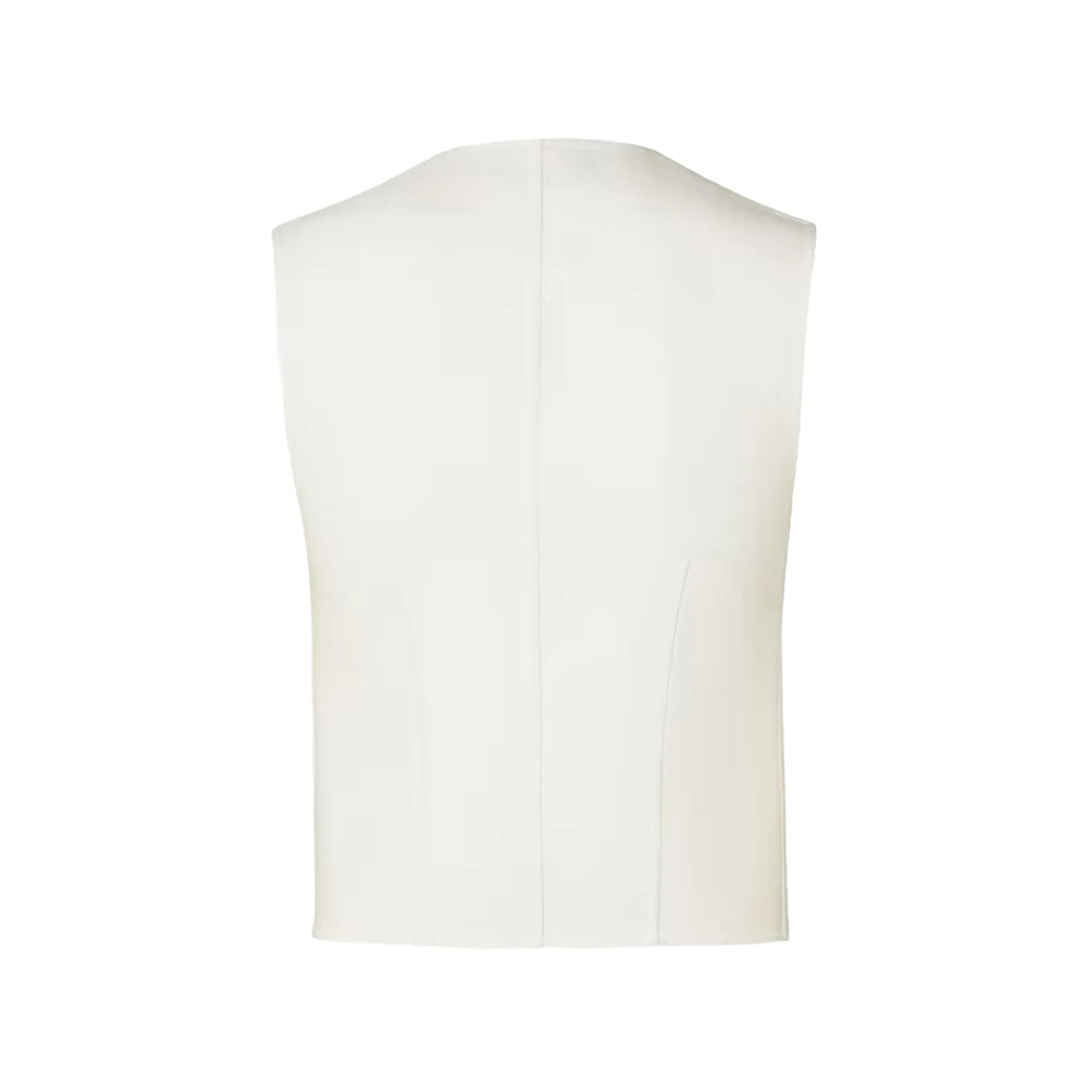 Fendi White Jackets - Waistcoat & Gilets Women FENDI