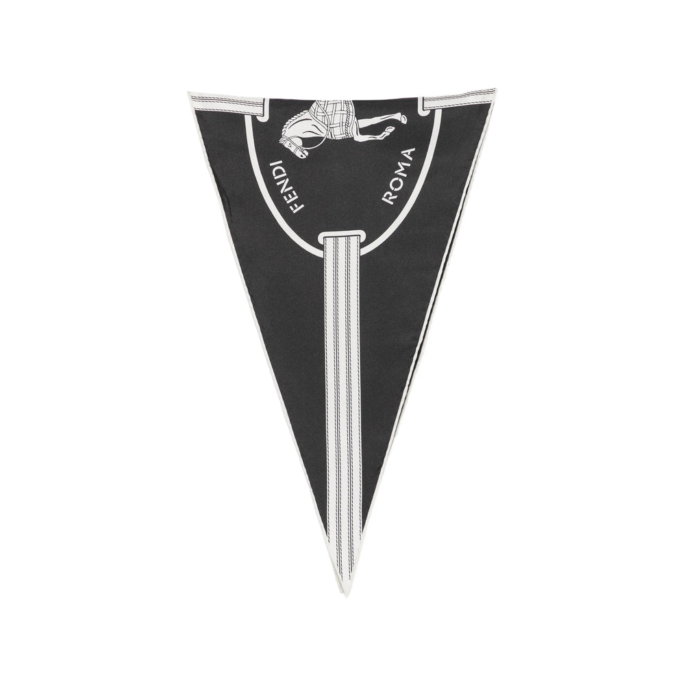Fendi Black Scarves Women FENDI