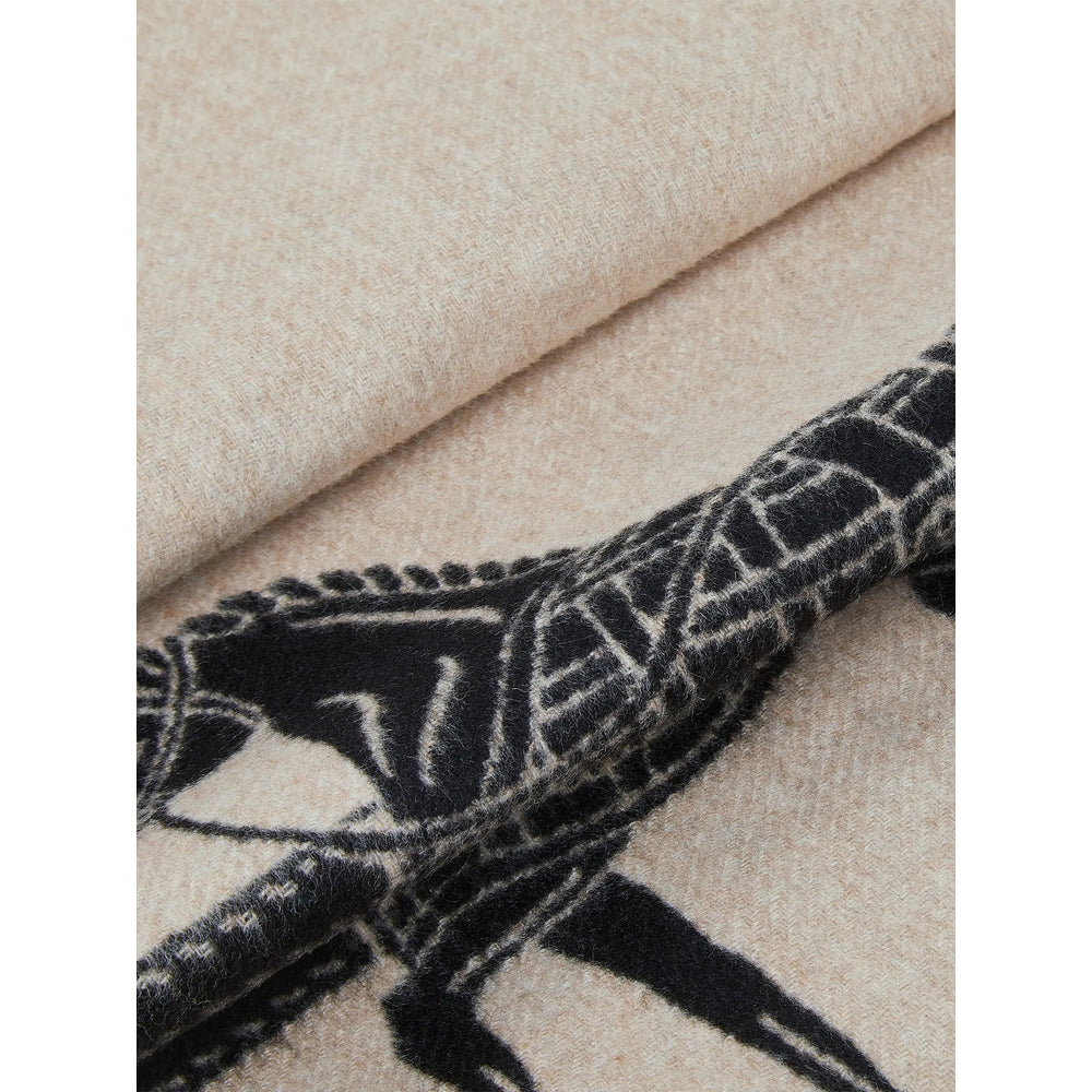 Fendi Neutrals Scarves Women FENDI