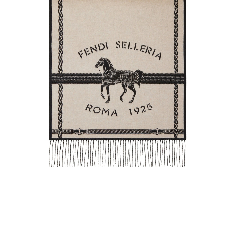 Fendi Neutrals Scarves Women FENDI