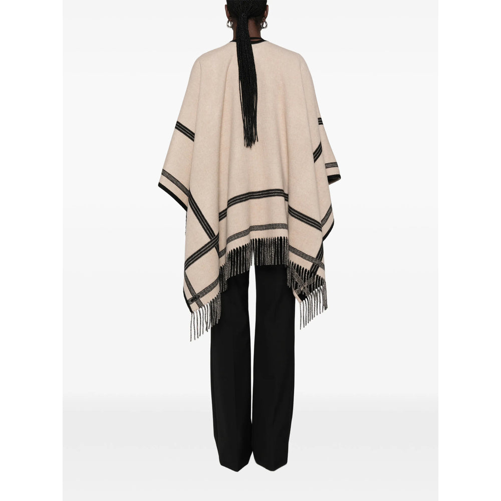 Fendi Neutrals Jackets - Capes & Ponchos Women FENDI