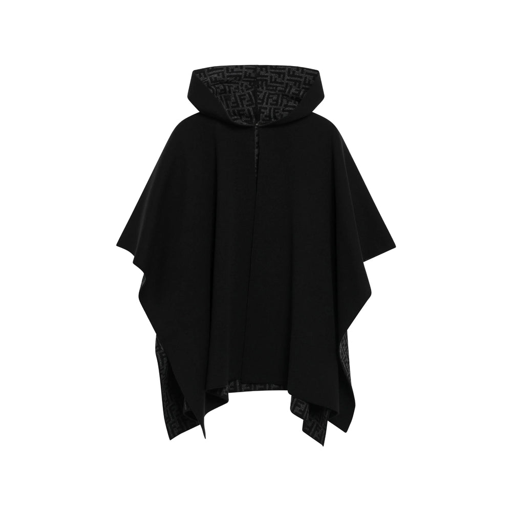 Fendi Black Jackets - Capes & Ponchos Women FENDI