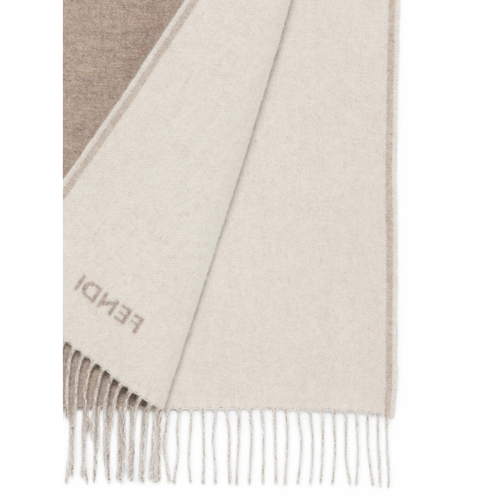Fendi Neutrals Scarves Men FENDI