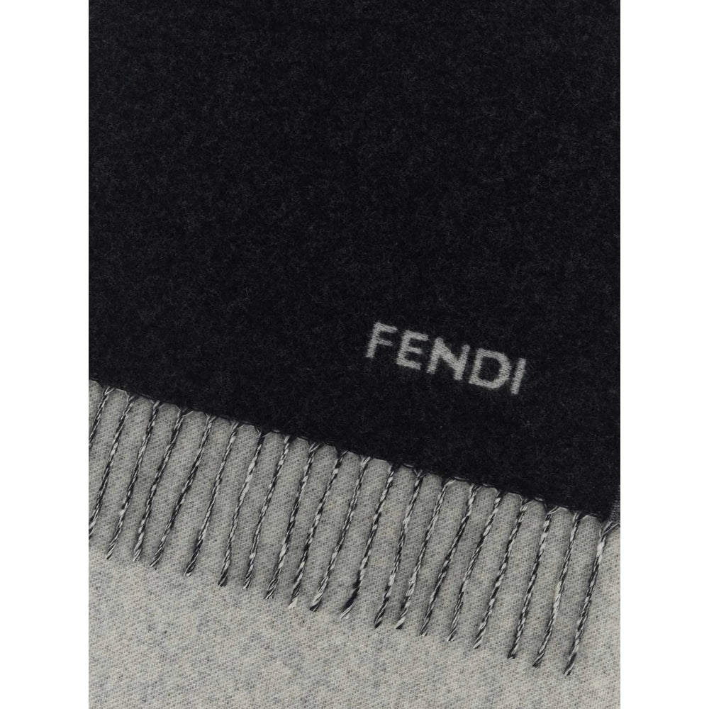 Fendi Blue Scarves Men FENDI