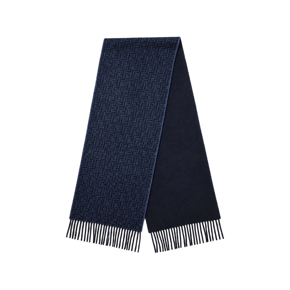 Fendi Blue Scarves Men FENDI