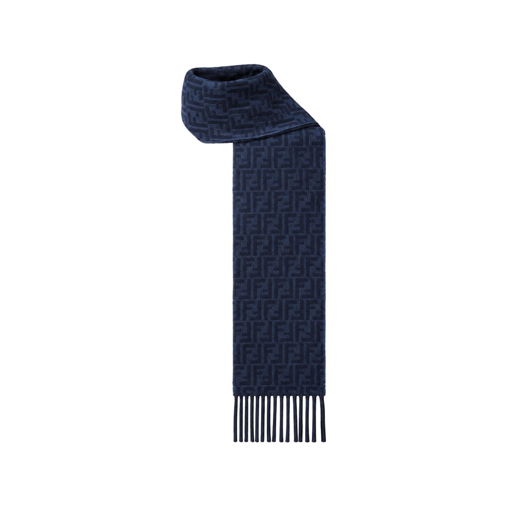 Fendi Blue Scarves Men FENDI