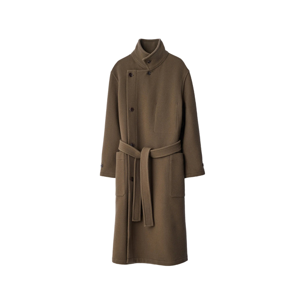 Lemaire Brown Coats - Double Breasted Coats Men LEMAIRE