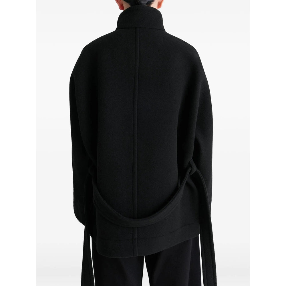 Lemaire Black Coats - Single Breasted Coats Women LEMAIRE