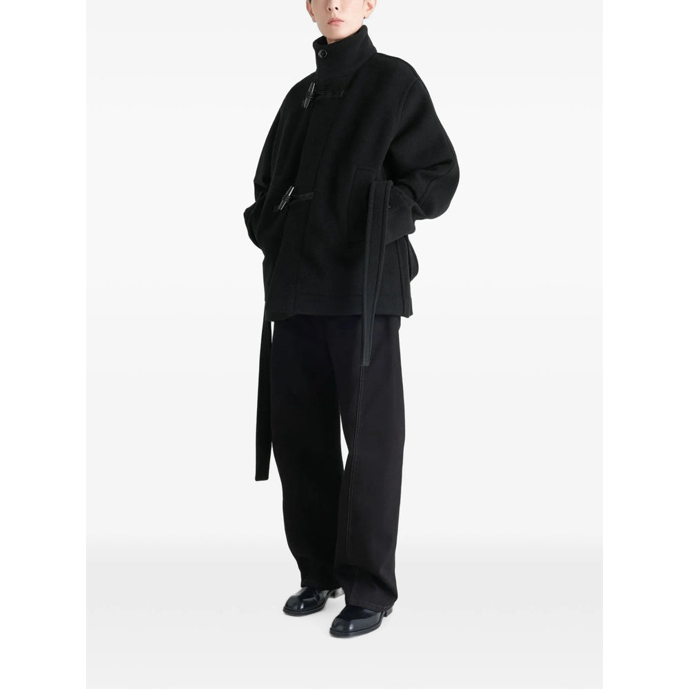 Lemaire Black Coats - Single Breasted Coats Women LEMAIRE