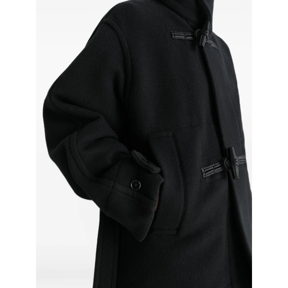 Lemaire Black Coats - Single Breasted Coats Women LEMAIRE