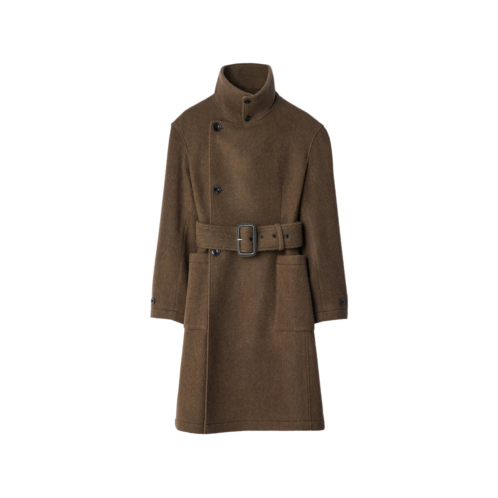 Lemaire Brown Coats - Single Breasted Coats Women LEMAIRE