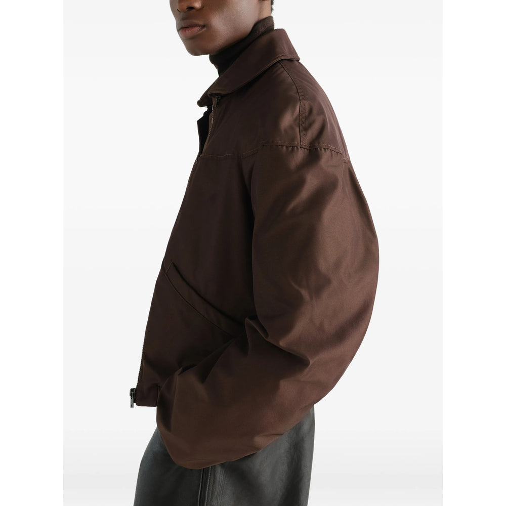 Lemaire Brown Jackets - Bomber Jackets Men LEMAIRE