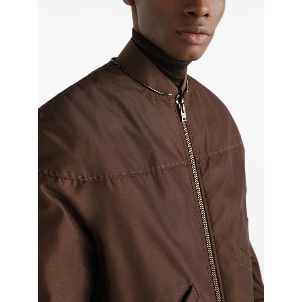 Lemaire Brown Jackets - Bomber Jackets Men LEMAIRE