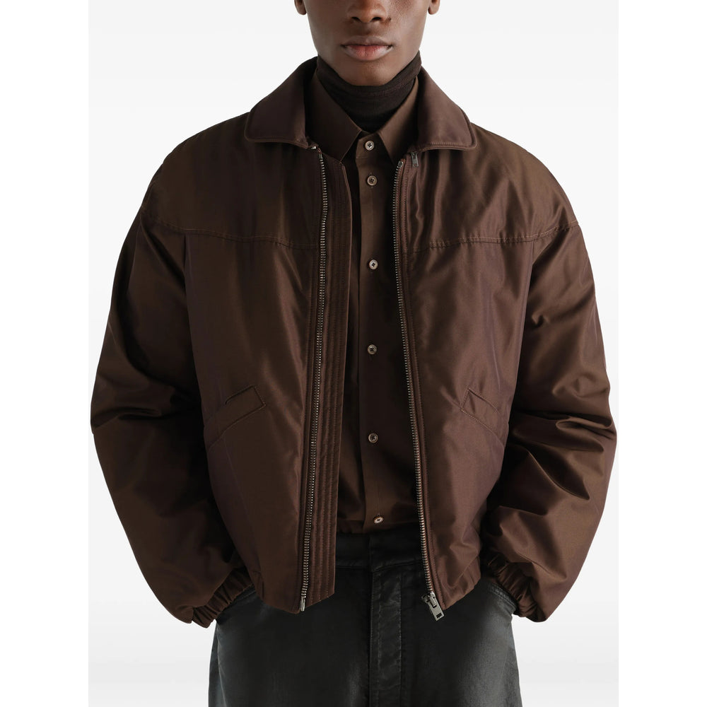 Lemaire Brown Jackets - Bomber Jackets Men LEMAIRE