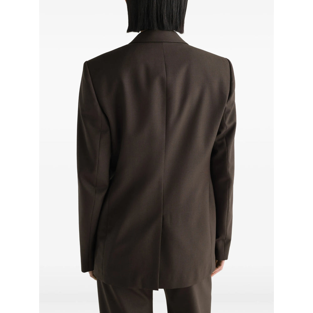 Lemaire Brown Jackets - Blazers Women LEMAIRE