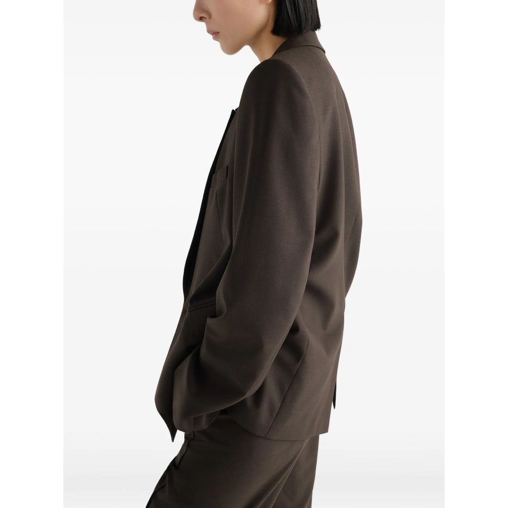 Lemaire Brown Jackets - Blazers Women LEMAIRE