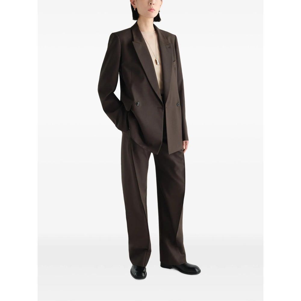 Lemaire Brown Jackets - Blazers Women LEMAIRE