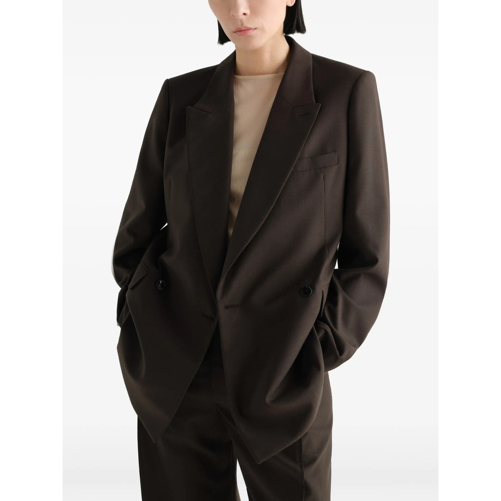 Lemaire Brown Jackets - Blazers Women LEMAIRE