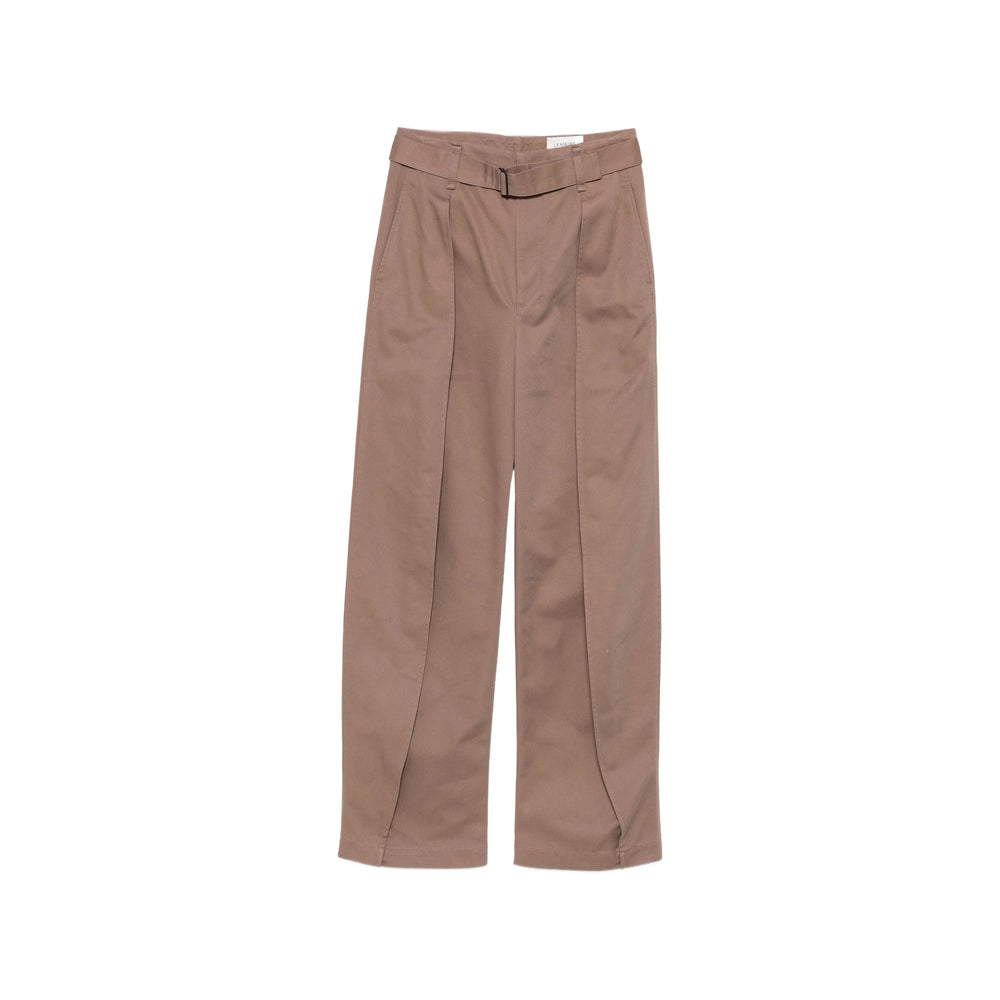 Lemaire Brown Trousers - High-Waisted Trousers Women LEMAIRE