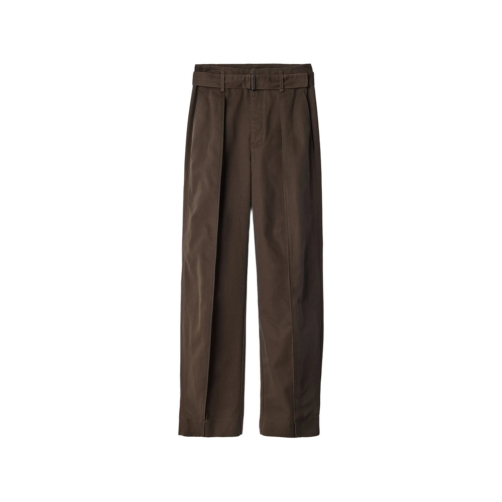 Lemaire Brown Trousers - Straight Trousers Women LEMAIRE